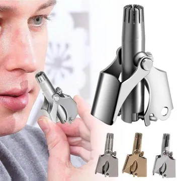 Mini Stainless Steel Nose Trimmer Hair Remover 